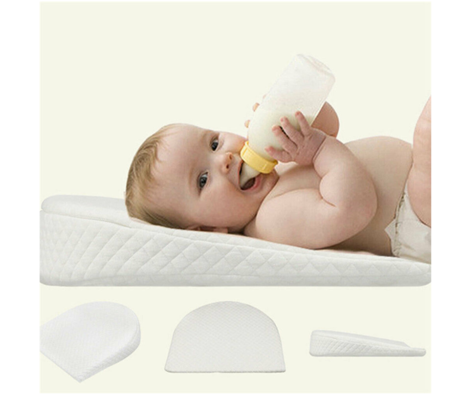 Acheter Coussin inclinable pour bébé, oreiller pour enfant, coussin  anti-vomissement, lit en mousse à mémoire de forme pour nouveau-né, sommeil