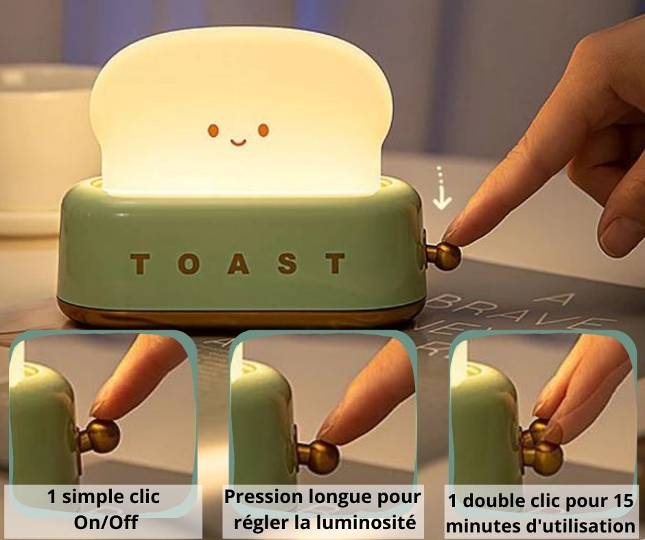 Veilleuse LED pour chambre d'enfant | RevToasty™